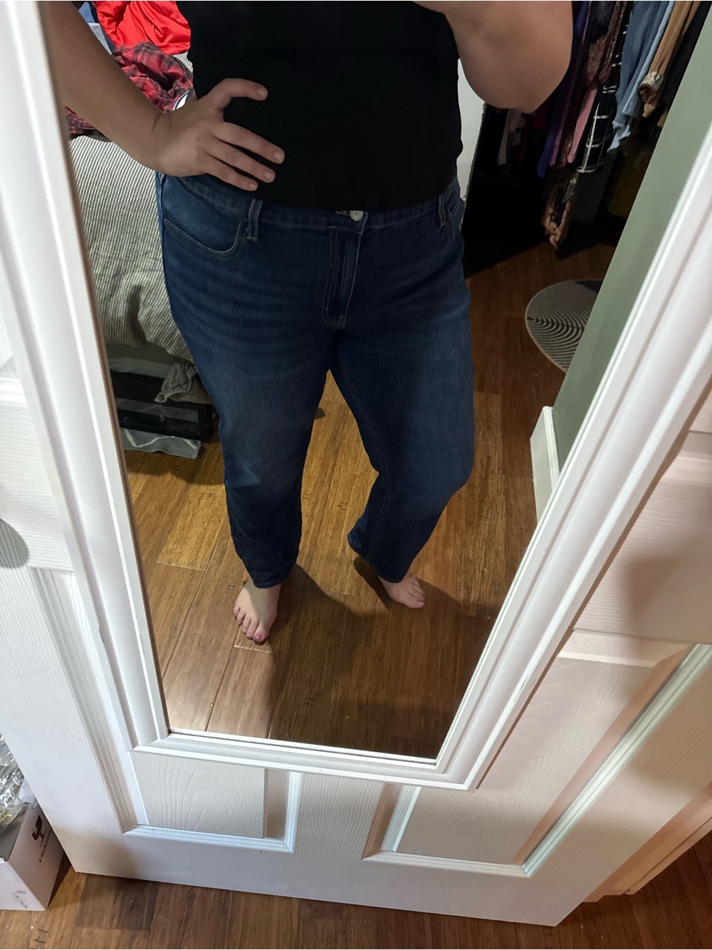 Old Navy High Rise Wide Leg Jeans Size 16